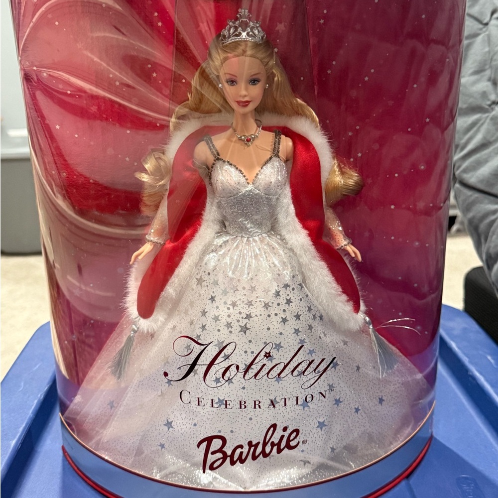 Barbie Holiday Celebration Doll - Silver and Red